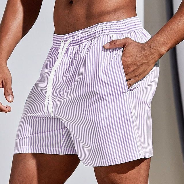 Varel | Men's Striped Swim Shorts