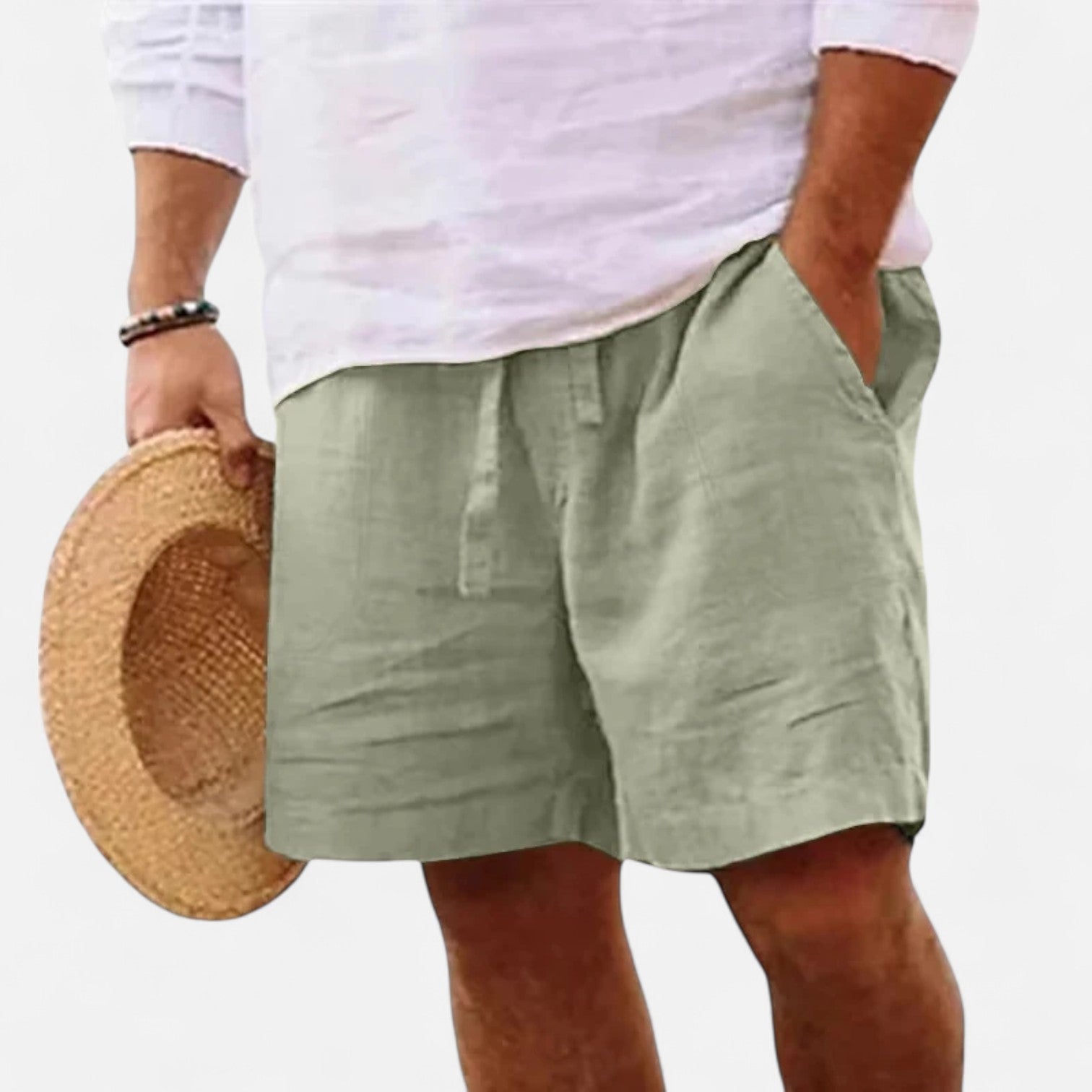 Lorenzo | Men's Relaxed Straight-Fit Summer Shorts