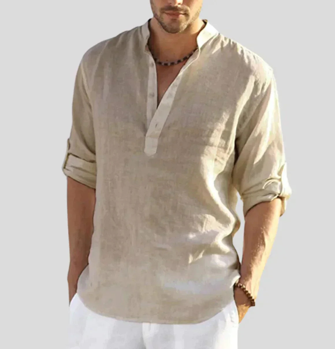 Dalton | Men's Luxe Summer Shirt — Relaxed Refined Fit