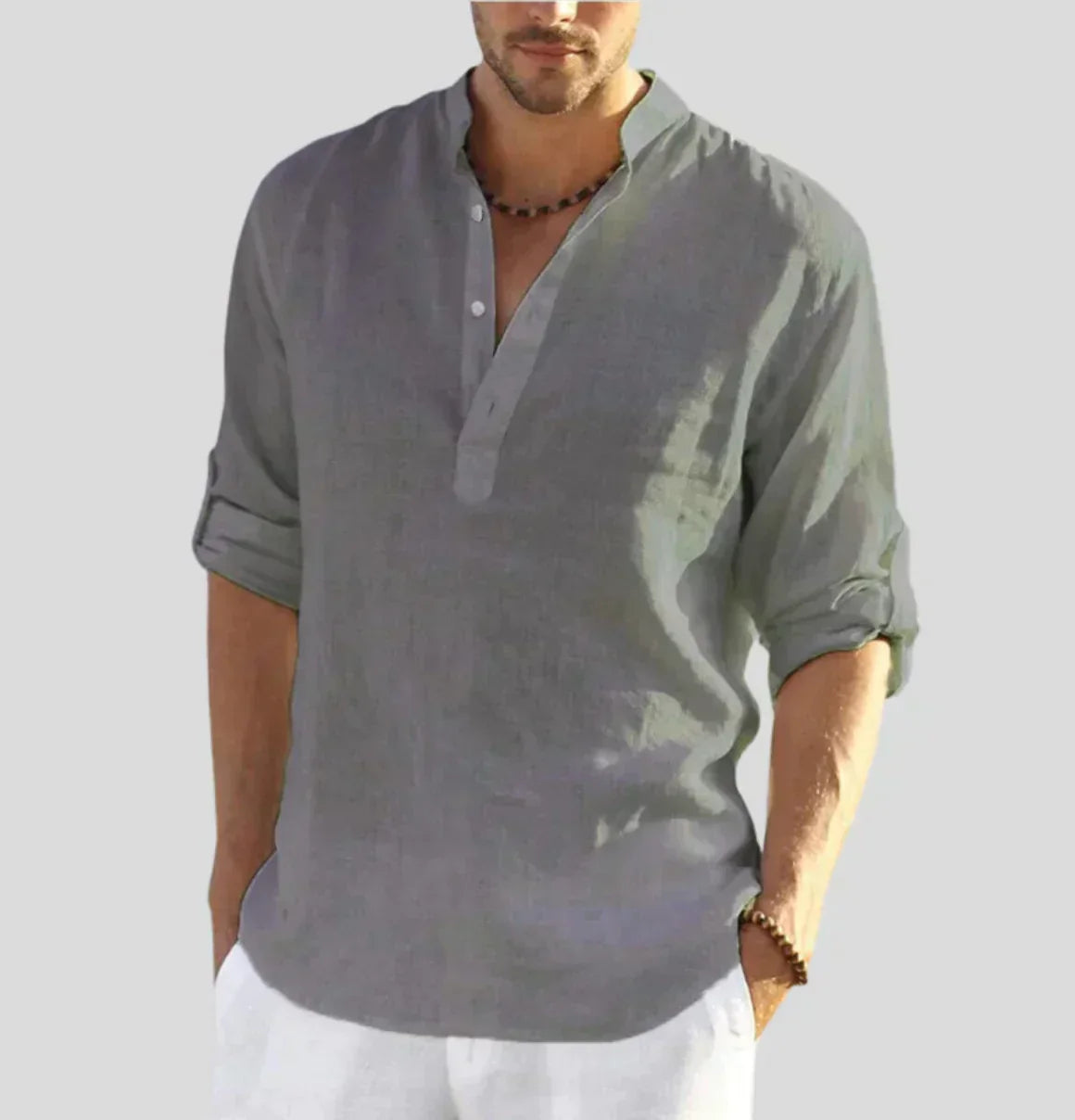 Dalton | Men's Luxe Summer Shirt — Relaxed Refined Fit