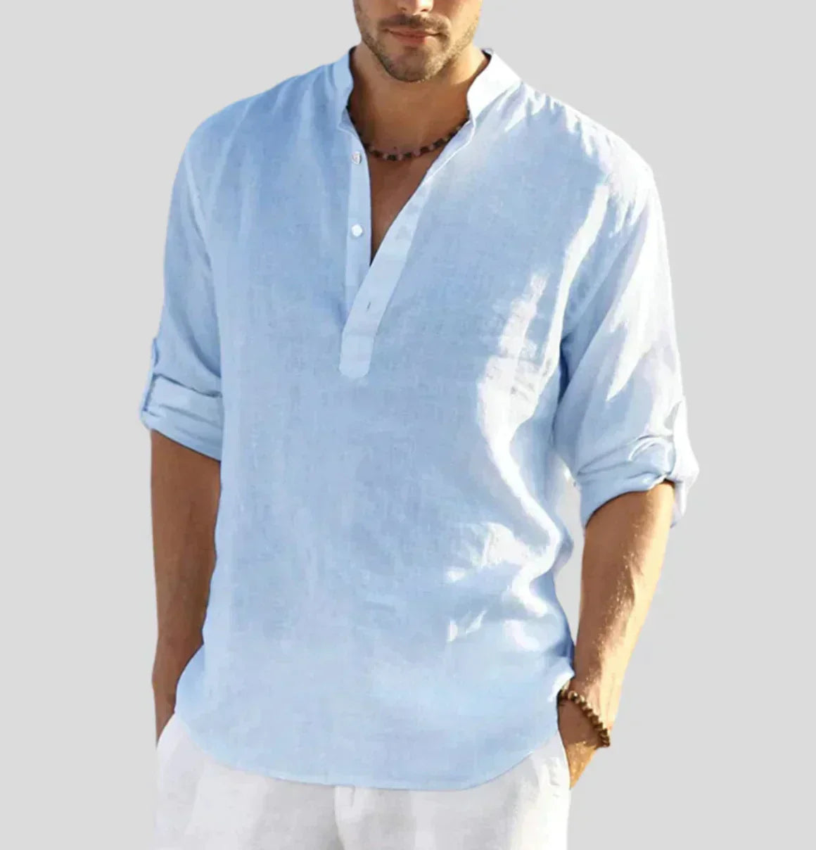 Dalton | Men's Luxe Summer Shirt — Relaxed Refined Fit