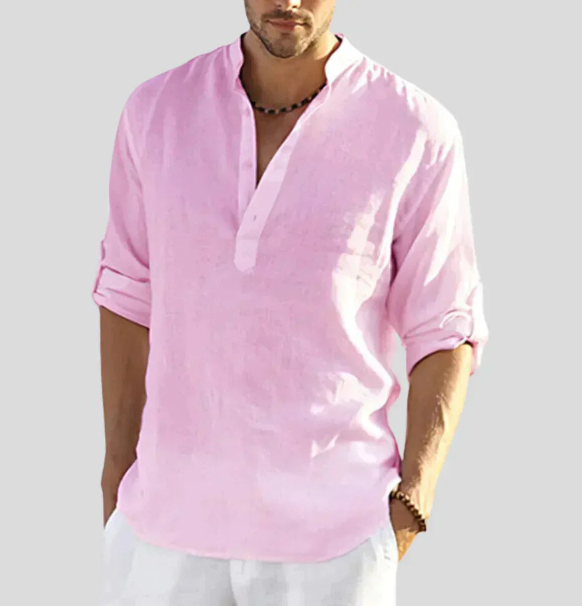 Dalton | Men's Luxe Summer Shirt — Relaxed Refined Fit