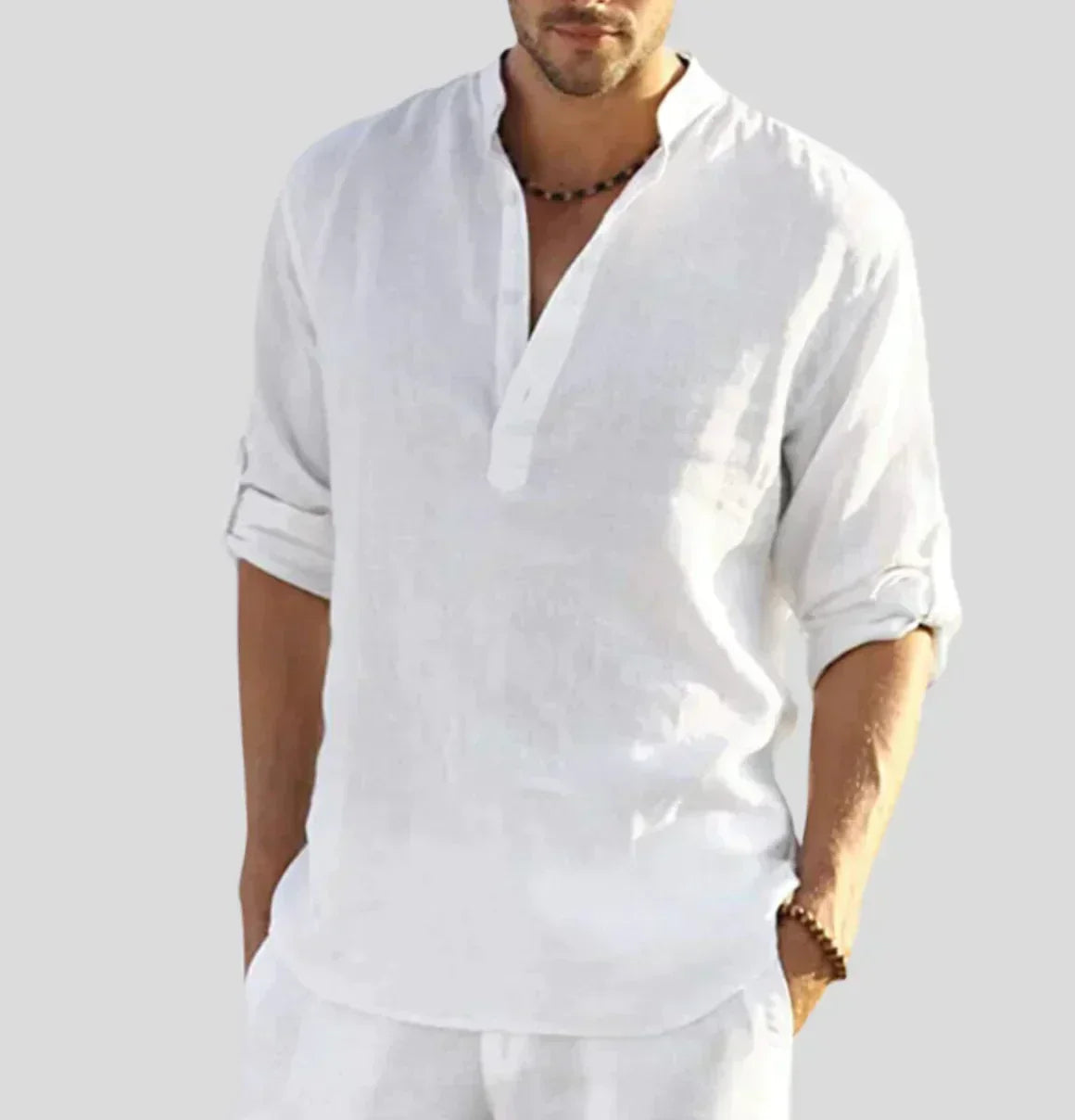 Dalton | Men's Luxe Summer Shirt — Relaxed Refined Fit