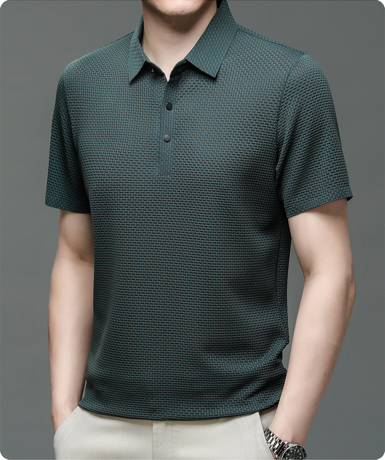 Henry | Men's Luxury Polo Shirt — Elegant & Breathable