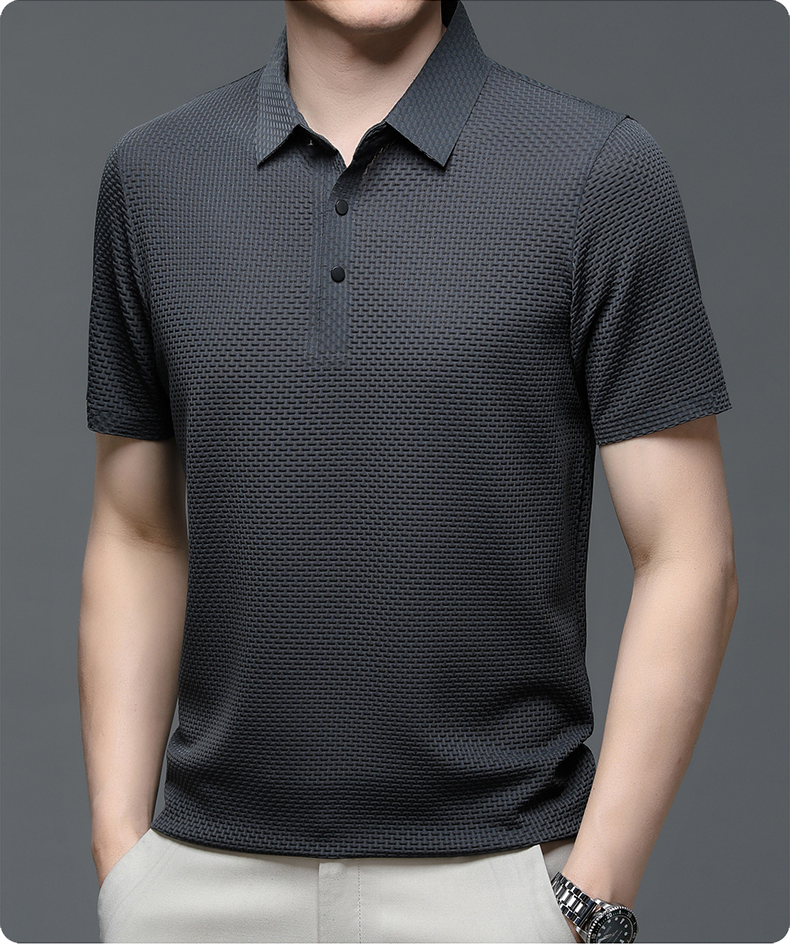 Henry | Men's Luxury Polo Shirt — Elegant & Breathable