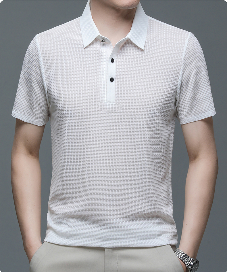 Henry | Men's Luxury Polo Shirt — Elegant & Breathable