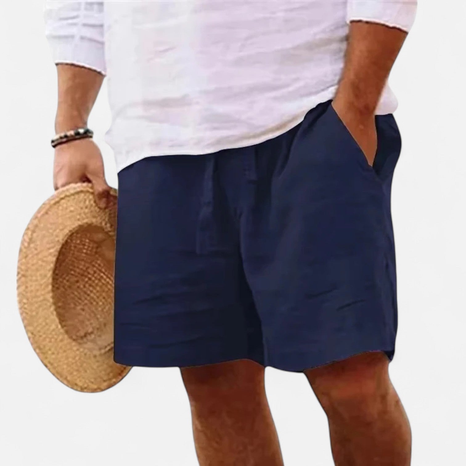Lorenzo | Men's Relaxed Straight-Fit Summer Shorts