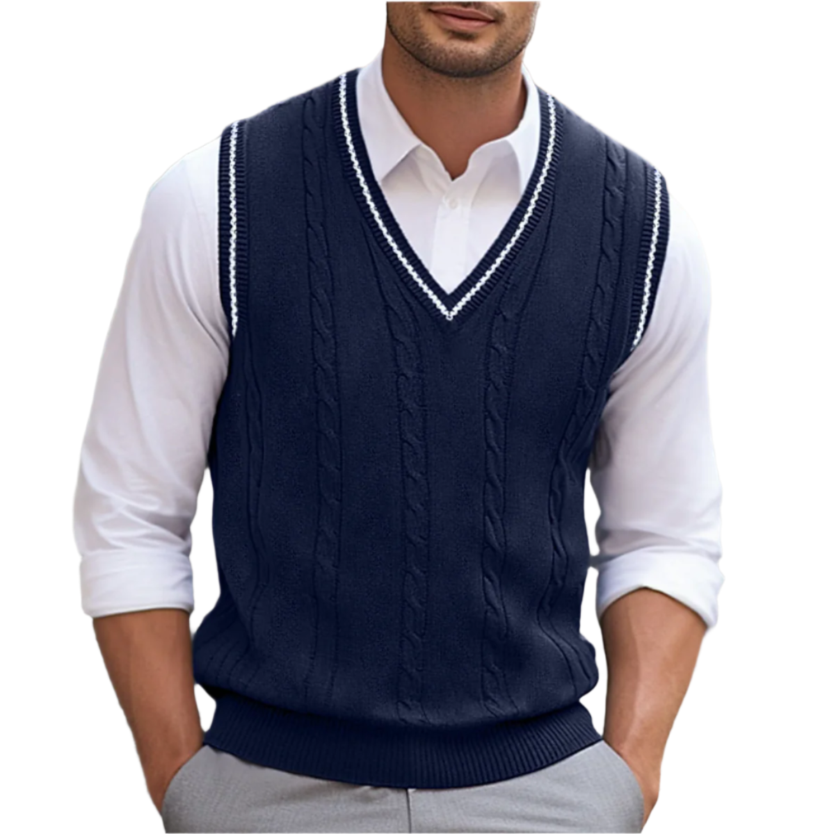 Rowan | Versatile Sleeveless Wool Vest
