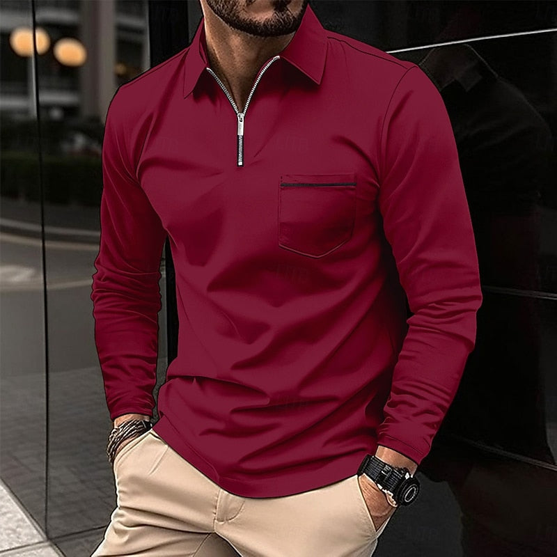 Neil | Effortless Everyday Zip Shirt
