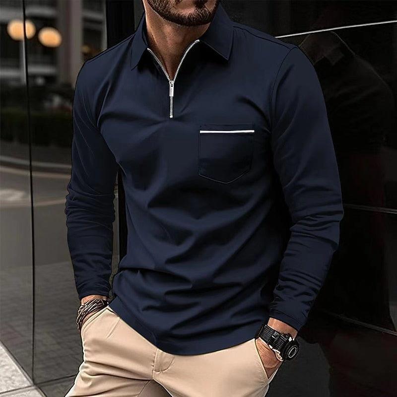 Neil | Effortless Everyday Zip Shirt