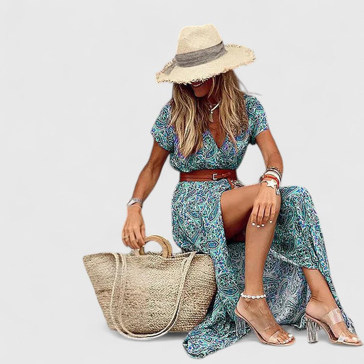 Alleta | Sophisticated Maxi Dress for Summer