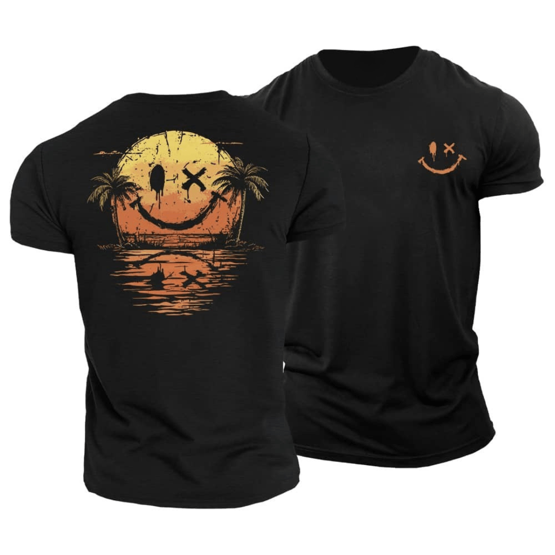 Kai | Sunset Wave Graphic Tee