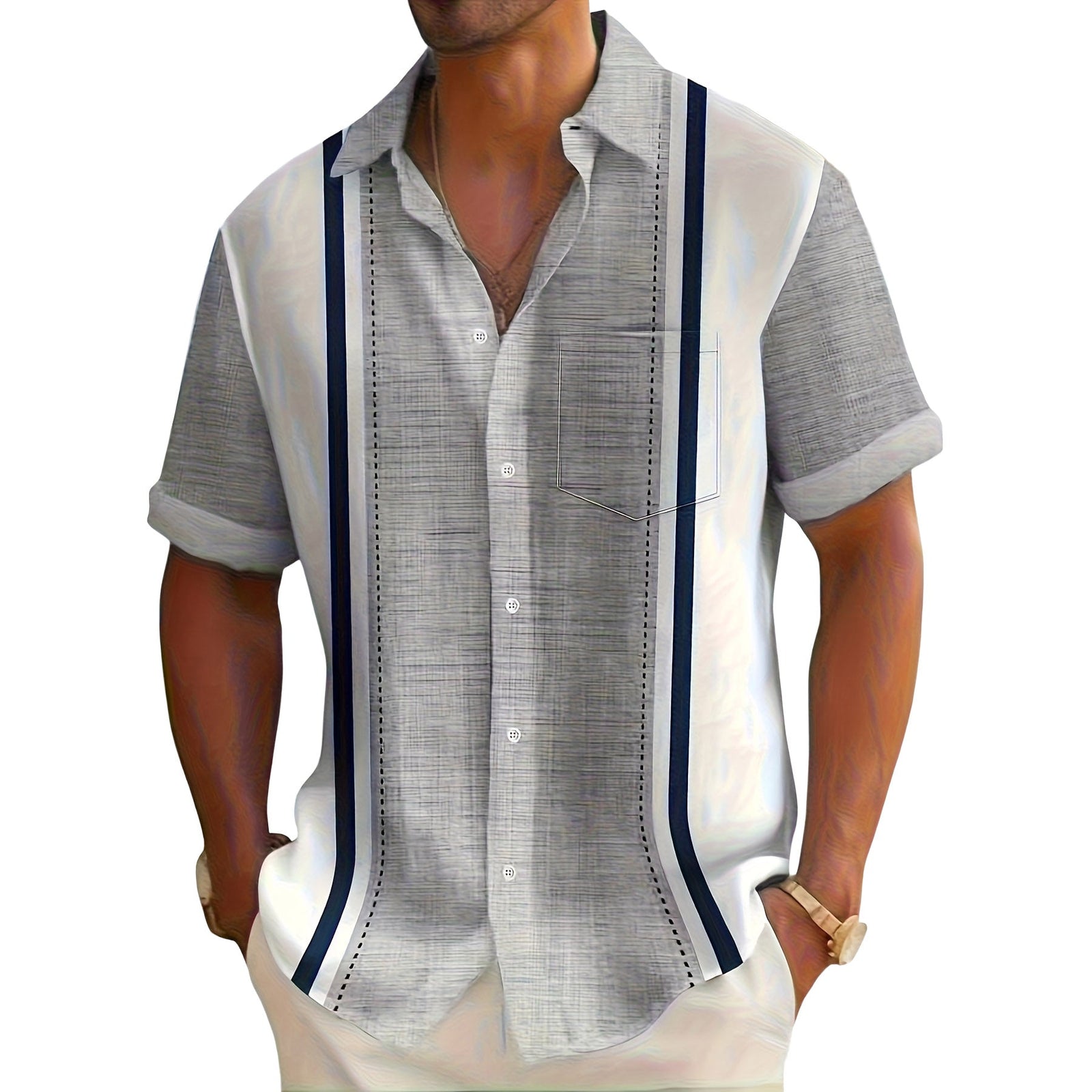 Lachlan | Striped Resort Shirt