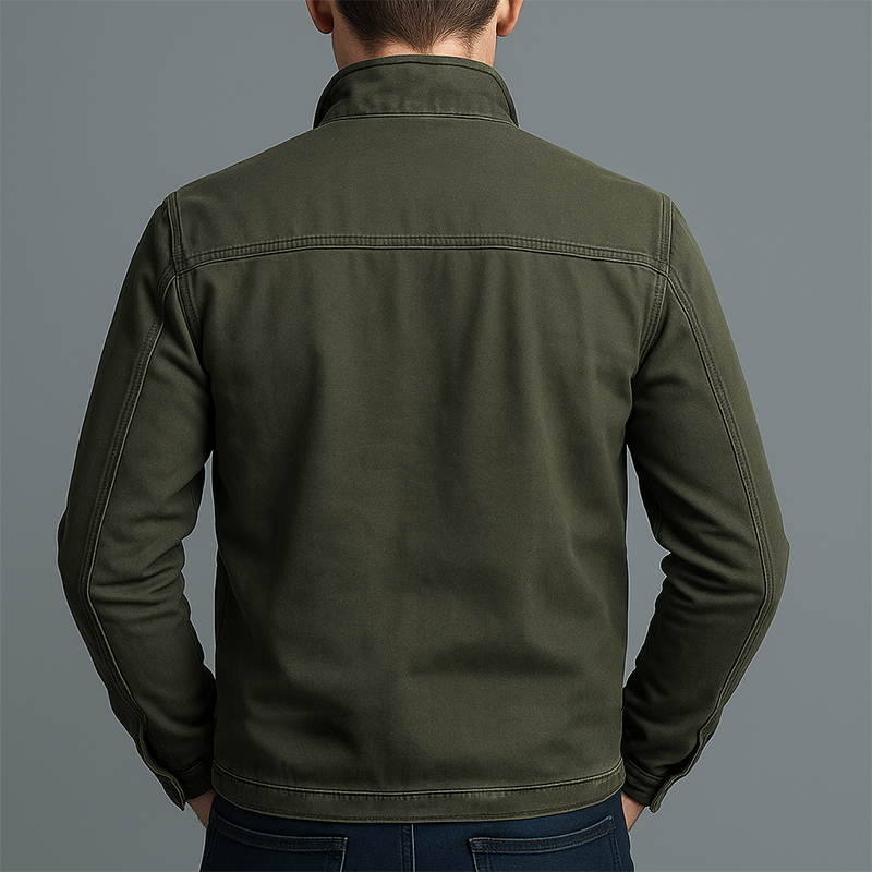 Elliot | Vintage Cotton Zip Jacket
