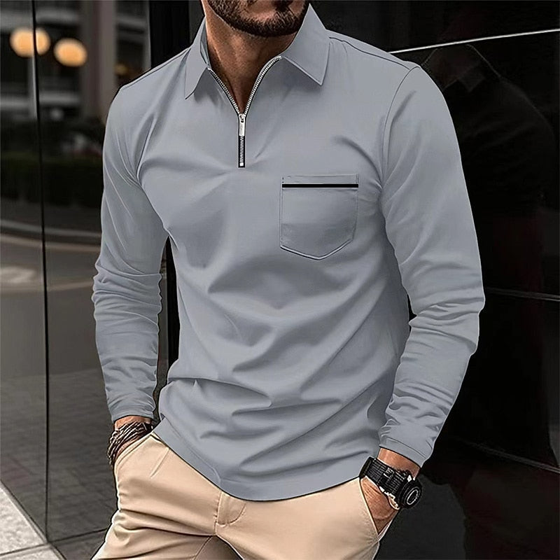 Neil | Effortless Everyday Zip Shirt